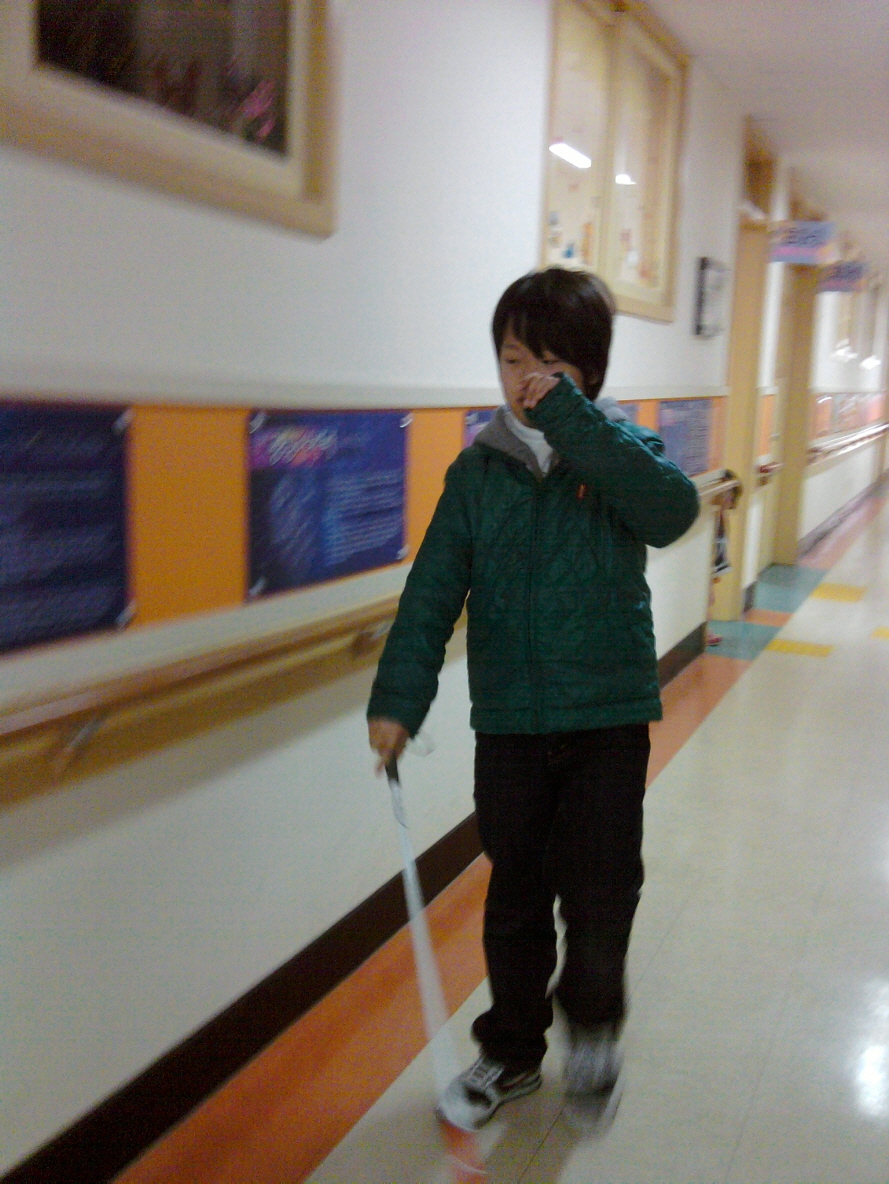 서울맹학교 보행평가 실시 썸네일