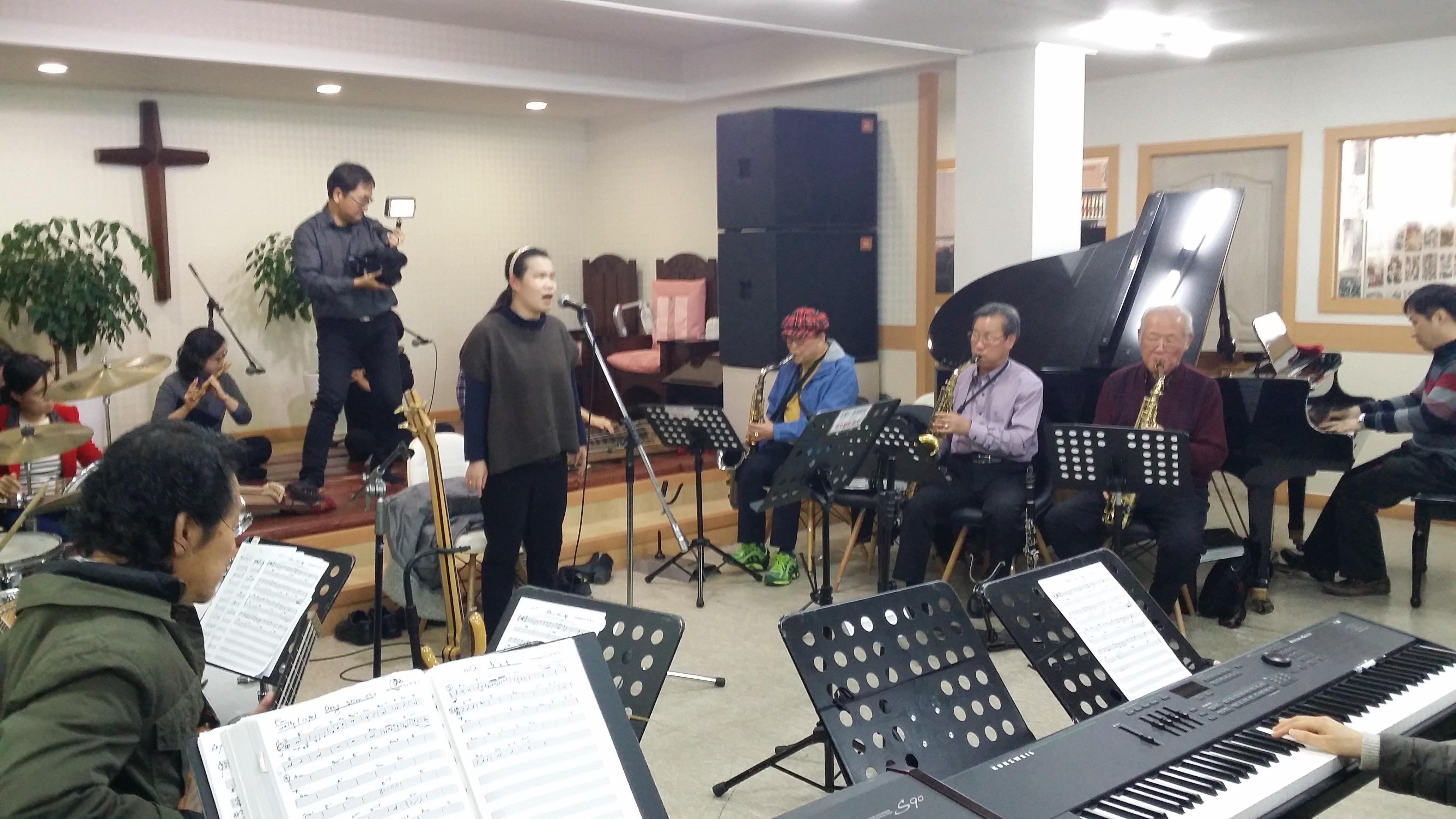 관현맹인전통예술단 국내재즈 1세대와의 다큐촬영 썸네일