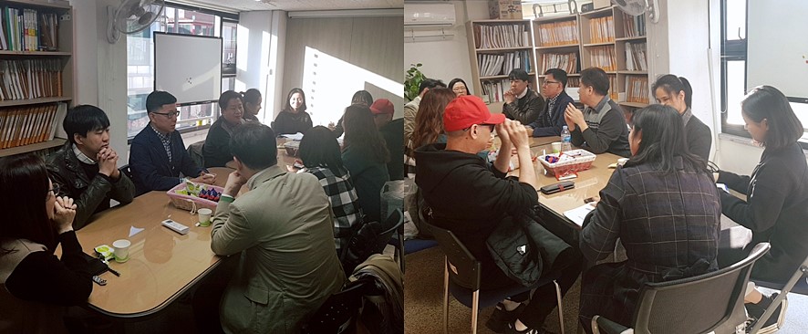 자조모임(공모사업) 간담회 진행 사진1
