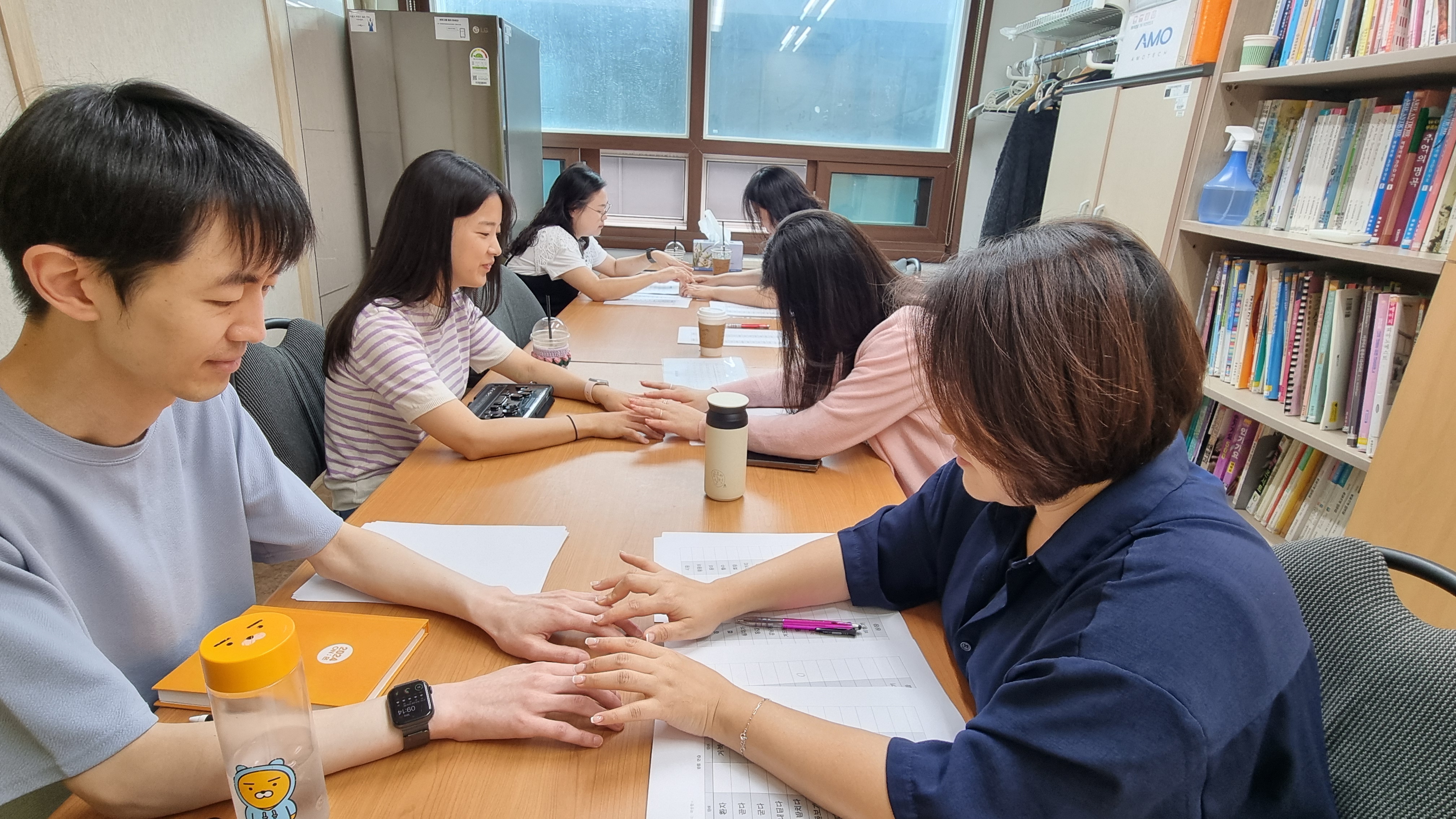 손가락점자 통역사 양성교육 사진2