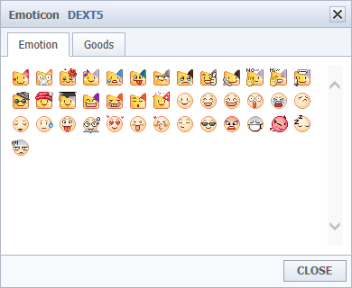 Emoticon view