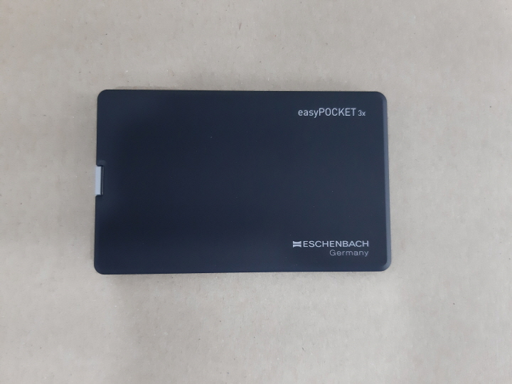 [저시력용품] 포켓용 LED 확대경 3배 썸네일